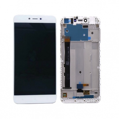 LCD + dotyk + rámeček pro Xiaomi Redmi Note 5A bílá (Service Pack)