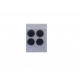 Spodní gumové podložky 4pcs pro Apple Macbook A1425 / A1502 / A1398