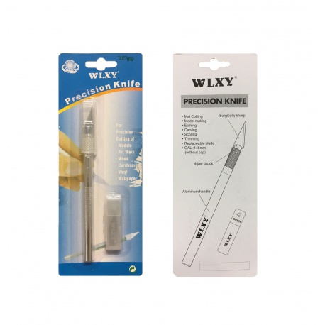 Metal cutting scalpel + 6 replacement blades
