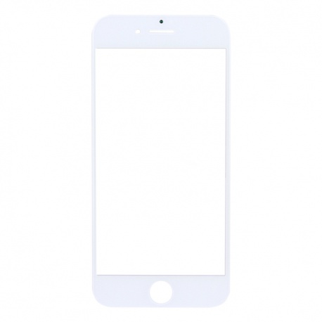 Přední bílé sklo LCD (bez OCA / bez rámečku) pro iPhone 8 Plus - 10ks/set
