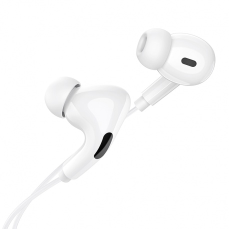 Hoco earphones with USB-C connector M83 white (UNPACKED)