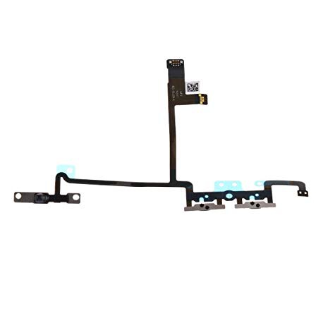 Flex cable for volume buttons + metal plate for Apple iPhone X