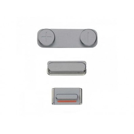 Side buttons space gray for Apple iPhone 5S