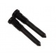 Pentalobe screws (2-piece set) black for Apple iPhone XS