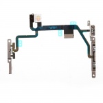 Flex cable for power button + volume buttons + metal plate for Apple iPhone 8