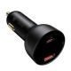Baseus Supreme fast car charger with PPS USB-A/Type-C 95W display (UNBOXED)