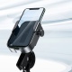 Baseus Armor univerzální držák na mobilní telefon na kolo / motocykl, černá (ROZBALENO)