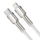 Baseus Cafule Series charging/data cable USB-C to Lightning PD 20W 1m, white (UNBOXED)
