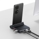 Baseus Mate Docking Pro USB-C desktop docking station for mobile phone black (UNBOXED)