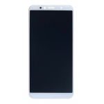 Huawei Y6 2018 LCD + Touch + Frame + Battery - White (Service Pack)