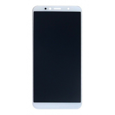 LCD + touch + frame + battery for Huawei Y6 2018 / Y6 Prime 2018 - white (Service Pack)