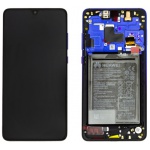 LCD + dotyk + rámeček + baterie pro Huawei Mate 20 Twilight (Service Pack)