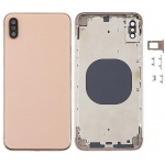 Back Cover Assembled Gold pro Apple iPhone XS