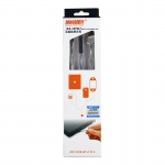 Jakemy set of 3 stainless steel spatulas for servicing