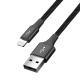 Baseus fast charging / data cable 4-in-1 2* Lightning + USB-C + Micro USB 3.5A 1.2m, black