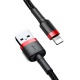 Baseus Cafule charging / data cable USB to Lightning 2.4A 1m, red-black