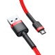 Baseus charging / data cable Micro USB 2.4A 1M Cafule red