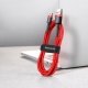 Baseus charging / data cable Micro USB 2.4A 1M Cafule red