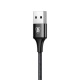 Baseus charging / data cable 2 in 1 Micro USB + Lightning 3A Rapid Series 1.2m black