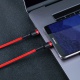 Baseus Cafule Series charging/data cable USB-C to USB-C PD2.0 60W Flash 2m, red