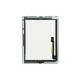 Touch glass with home button and original adhesive for Apple iPad 3 white (OEM)