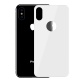 Baseus tempered curved glass for the back of the iPhone XS Max white