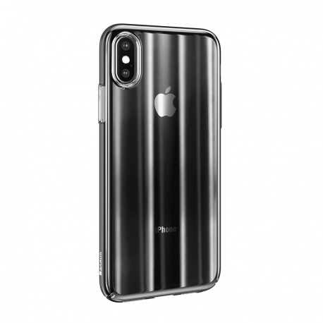 Baseus case for iPhone XS Max Aurora transparent black