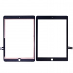 Touch glass with IC for Apple iPad 2019 black
