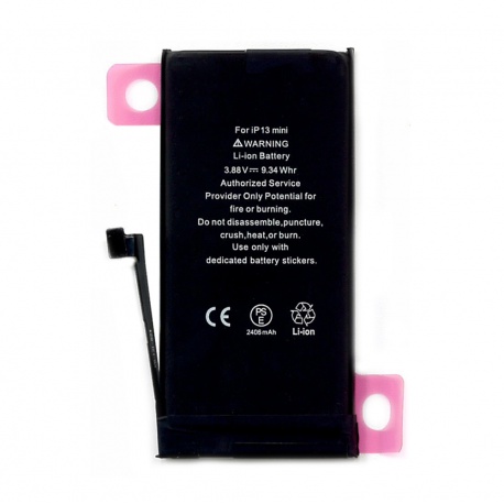 Battery + adhesive for Apple iPhone 13 Mini 2406mAh (CoB)