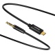 Baseus Yiven Series audio cable USB-C / 3.5mm Jack 1.2m, black