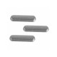 3 buttons in a set (volume / mute / power) space gray for Apple iPad Air 2