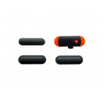 3 buttons in a set (volume / mute / power) space gray for Apple iPad Mini 1