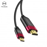 Mcdodo cable Type-C to HDMI 2m, red