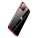 Baseus case for Apple iPhone 11 Pro Shining transparent-red
