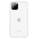 Baseus Jelly Liquid Silica Gel Case for Apple iPhone 11 Pro Max Transparent White