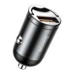 Baseus Tiny Star Mini Quick Charge Car Charger USB Port (30W) Grey