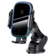 Baseus Light Electric car mount with wireless charging 15W black