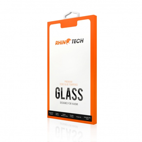 RhinoTech 2 tvrzené 2.5D sklo pro Xiaomi Mi Max 3 (postranní lepení) bílá