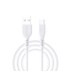 RhinoTech LITE PVC kabel USB-A na USB-C 1.2m bílá (5ks) (ROZBALENO)