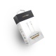 RhinoTech kabel s nylonovým opletem USB-C na USB-C 60W 2m bílá (ROZBALENO)