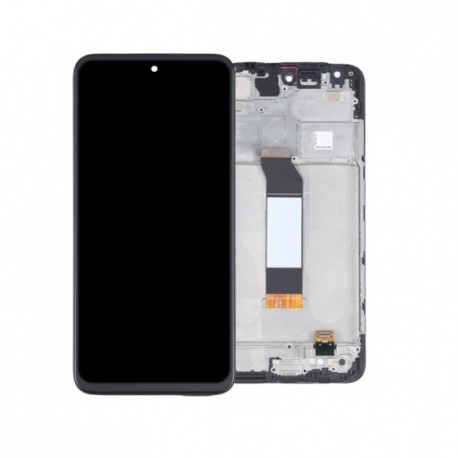 LCD+dotyk+rámeček pro Xiaomi Redmi Note 10 5G/10T 5G/Poco M3 Pro 5G černá (Service Pack)