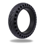 Durable Rubber Wheel Tire for Xiaomi Scooter Black (OEM)