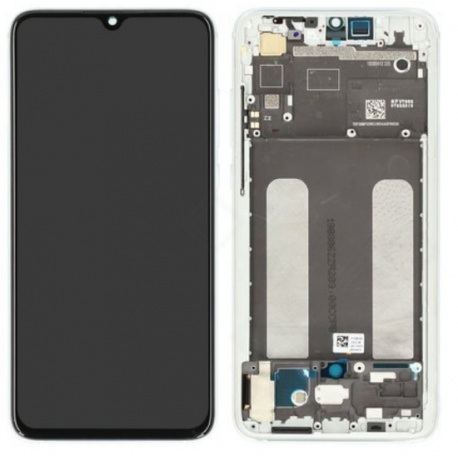 LCD + touch + frame for Xiaomi Mi 9 Lite white (Service Pack)