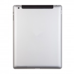 Zadní kryt 3G stříbrná pro Apple iPad 3