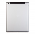 Zadní kryt 3G stříbrná pro Apple iPad 4