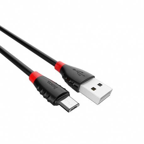 Hoco charging / data cable Micro USB 1.2m Excellent Charge black