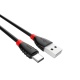 Hoco nabíjecí / datový kabel USB-C Excellent Charge 1,2m černá