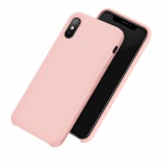 Hoco ochranné silikonové pouzdro pro iPhone XS Max Pure Series růžová