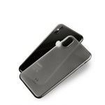 Mcdodo ultratenké pouzdro pro iPhone XS Max transparentní černá