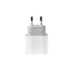 COTECi standard quick charger PD 20W with PD cable (EU) white-gray